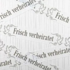 Abgrenzungsseil Frisch verheiratet