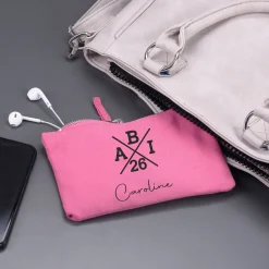 ABI kleine Tasche mit Name - 2 Größen auswählbar