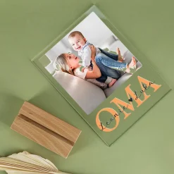 Acrylfoto - OMA - mit Ihrem Foto und Wunschtext