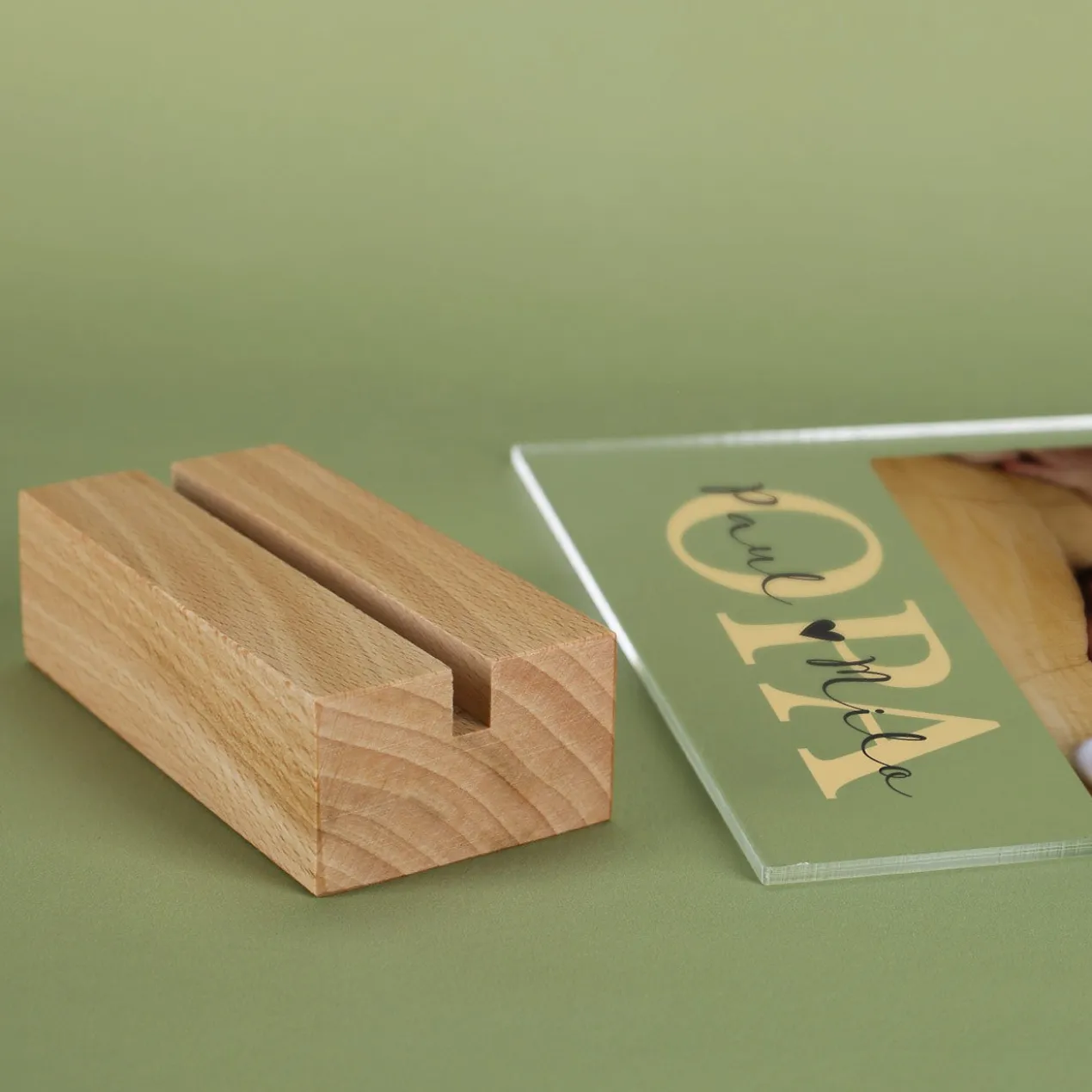 Acrylglas - OPA - mit Foto und Wunschtext