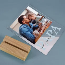 Acrylglasplatte - PAPA - mit Fotoaufdruck