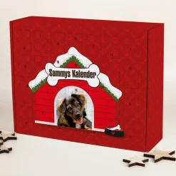Adventskalender für Hunde zum selber Befüllen