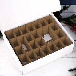Adventskalender mit Foto in Herzform