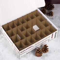 Adventskalender mit Ihrem Wunschnamen in verschiedenen Schriftarten