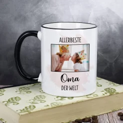 Allerbeste ... der Welt - Tasse mit Ihrem Foto für Frauen oder Männer