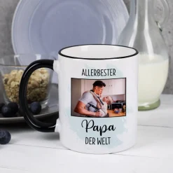 Allerbeste ... der Welt - Tasse mit Ihrem Foto für Frauen oder Männer