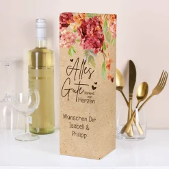 Alles Gute kommt von Herzen - Geschenkverpackung in fünf Größen