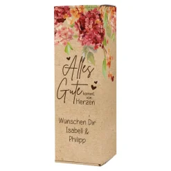 Alles Gute kommt von Herzen - Geschenkverpackung in fünf Größen