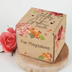 Alles Gute kommt von Herzen - Geschenkverpackung in fünf Größen