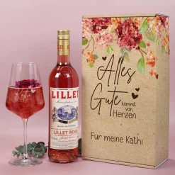 Alles Gute kommt von Herzen - Lillet Geschenkset zum Geburtstag