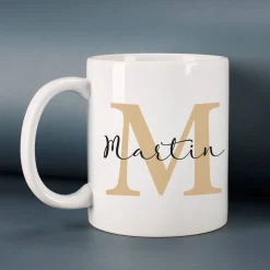 Alles Gute - Tasse mit Name in persönlicher Tassentasche
