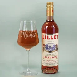Alles Liebe Mama - Lillet Geschenkset mit Weinglas 