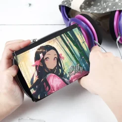 Anime Geldbörse für Teenager mit verschiedenen Figuren und Name