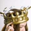 Aufblasbare Krone in Gold