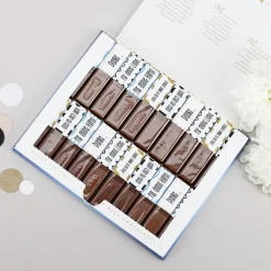 Aufkleber Set für Merci Schokolade - Danke
