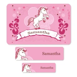 Aufkleberset *Pink Pony*