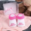 Babys erste Söckchen - Kleine Schwester in rosa