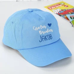 Basecap Kleiner / Großer Bruder mit Name
