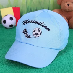 Basecap mit Wunschnamen für Jungen, Fußball