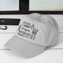 Basecap zum Vatertag mit Namensaufdruck