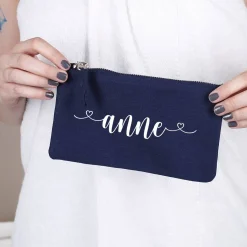 Beautycase in 5 Farben mit Namensaufdruck