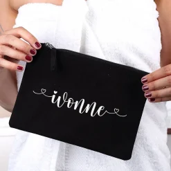 Beautycase in 5 Farben mit Namensaufdruck