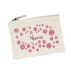 Beautycase mit Kreismotiv und Ihrem Namen