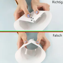 Bedruckter Lampenschirm für Gläser zum Geburtstag als Tischbeleuchtung
