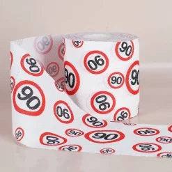 bedrucktes Klopapier Achtung 90