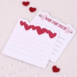 Überraschungsbox zum Valentinstag für Gutscheine und romantische Wünsche