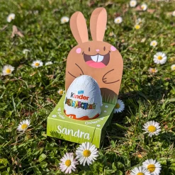 Überraschungsei mit personalisierter Geschenkverpackung zu Ostern | Osterhase 