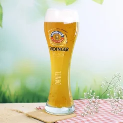 Beste Wünsche - Erdinger Geschenkset für Männer mit Wunschtext und Name | Mit oder ohne Alkohol