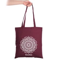 Beutel in 6 Farben mit Mandala und Wunschtext