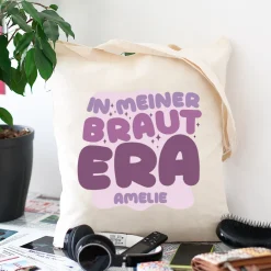 Beutel "In meiner Braut Era" mit Wunschname