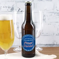 Bieraufkleber mit Wunschname