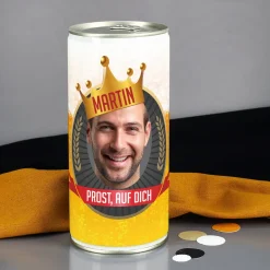 Bierdose für Bierkönige mit Ihrem Wunschfoto
