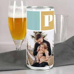 Bierdose - PAPA - mit 3 Wunschfotos bedruckt
