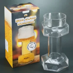 Bierglas in Hantelform