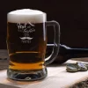 Bierseidel für den besten Opa mit extradickem Glas für langanhaltene Kühlung