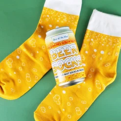 Biersocken in Metalldose