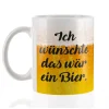 Bier-Tasse mit Wunschtext