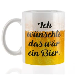 Bier-Tasse mit Wunschtext