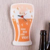 Bieruhr aus Acryl mit Wunschnamen - Kein Bier vor Vier
