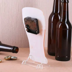 Bieruhr aus Acryl mit Wunschnamen - Kein Bier vor Vier