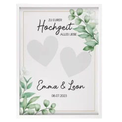 Bilderrahmen zur Hochzeit als Geldgeschenk