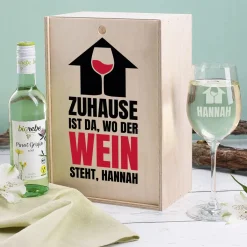 Biorebe Weinset als Geschenk zum Einzug