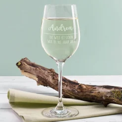 Biorebe Wein-Set zum Muttertag mit Wunschname und persönlichem Text
