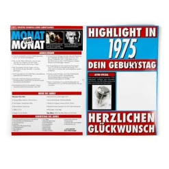 Birthday Times Karte mit Sound 1975