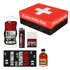 Blackout Notfallbox als Scherzgeschenk
