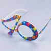 Blaue Party Brille - 40